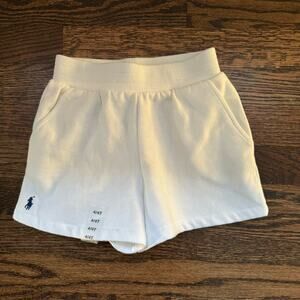 NWT White Polo Ralph Lauren Shorts | 4, 4T